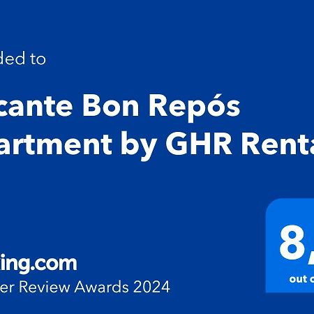 Alicante Bon Repos Apartment By Ghr Rentals Dış mekan fotoğraf